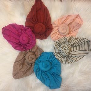 Top knot turbans for baby and toddlers